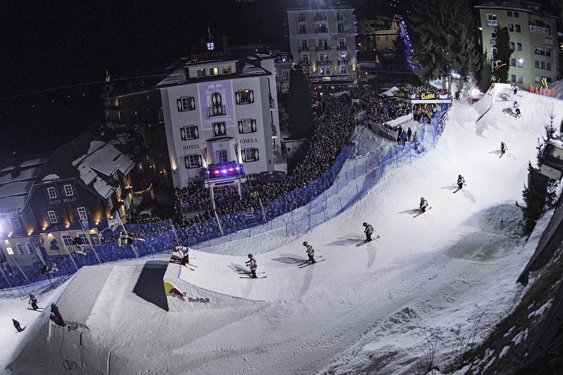 Vincent Gagnier at the Red Bull Playstreets in Bad Gastein
