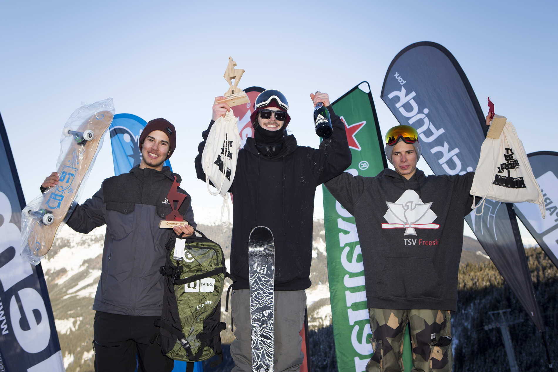 Men Podium Sick Trick Tour Open Kitzbühel