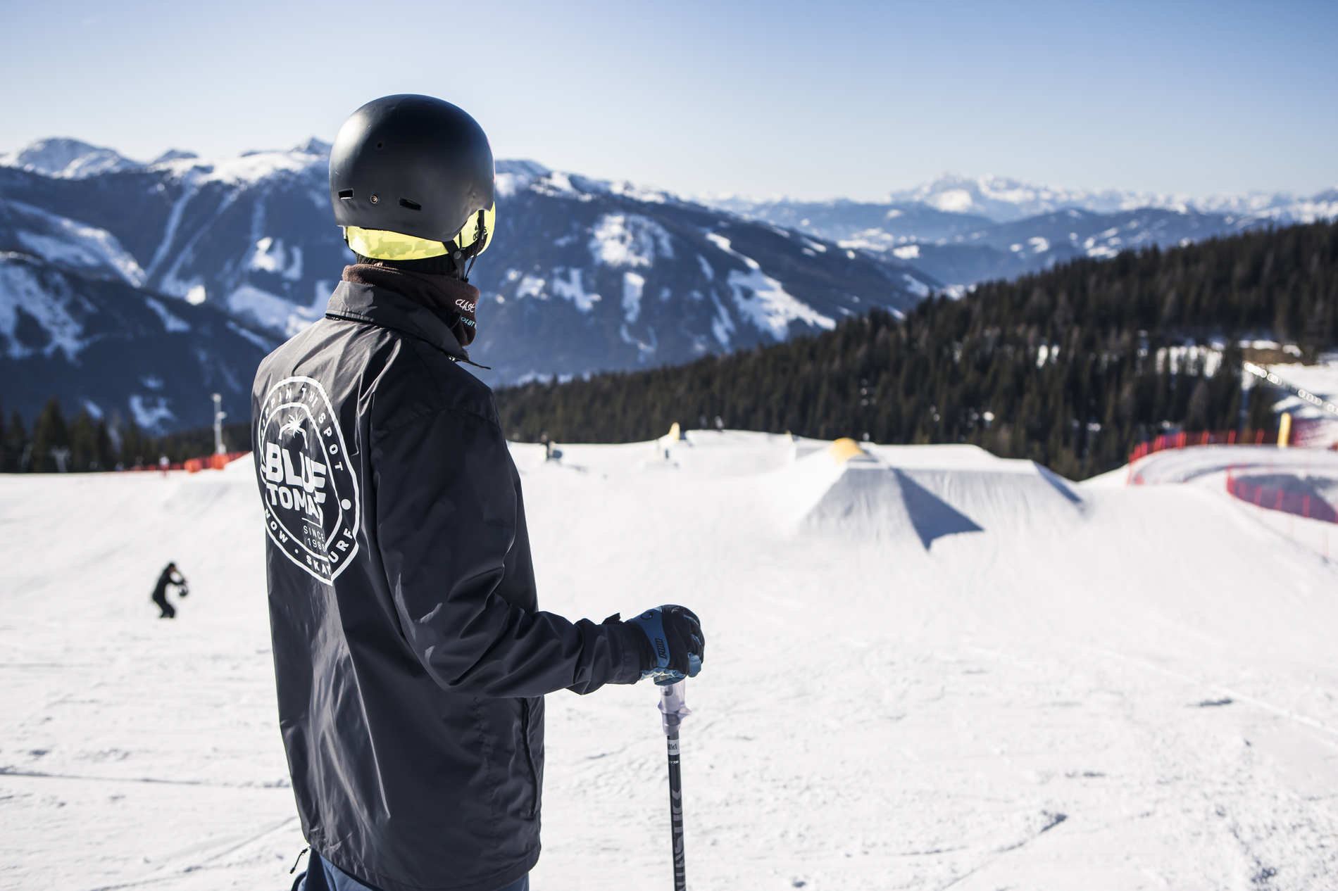 The view at Superpark Planai is definitely not shabby at all