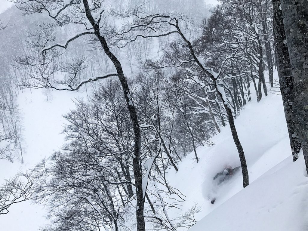 Mike Henitiuk skis deep powder in Seeking Nirvana Ep. 3.1 The Lost Craftsmen.