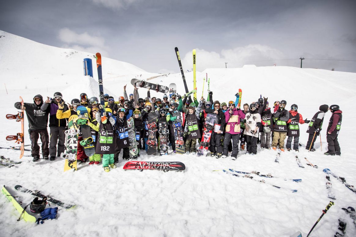 The whole Gang at QParks Tour Turracher Höhe back in 2014 by Roland Haschka