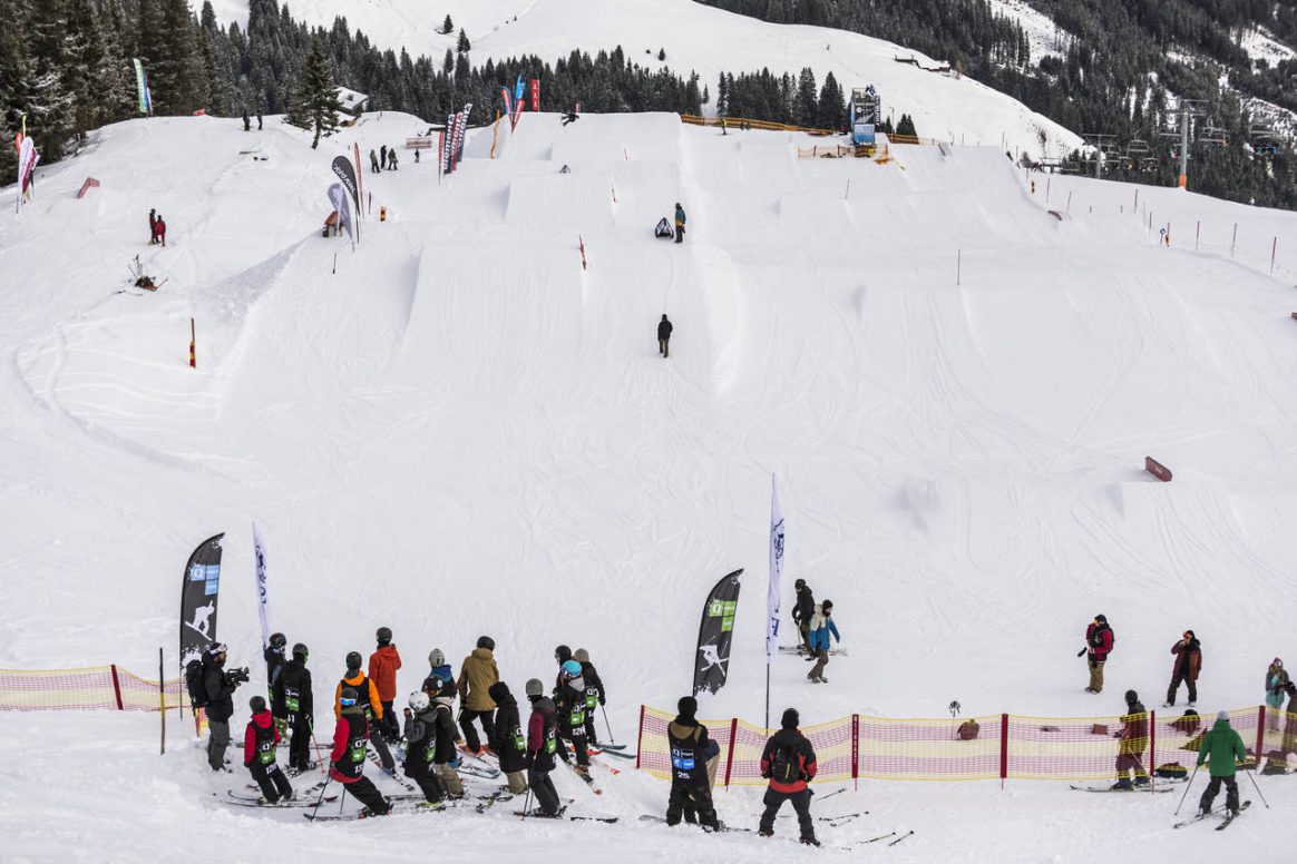 The Snowpark Kitzbühel will be in best form for the QParks Freeski Tour Sick Trick Tour Open