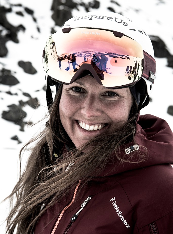 Caroline Strömberg at last years Scandinavian Big Mountain Championships
