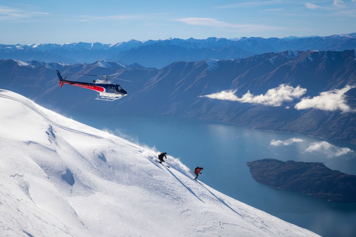 If you want to get away from the resort a quick heli skiing trip might be your best bet to chase un-tracked powder