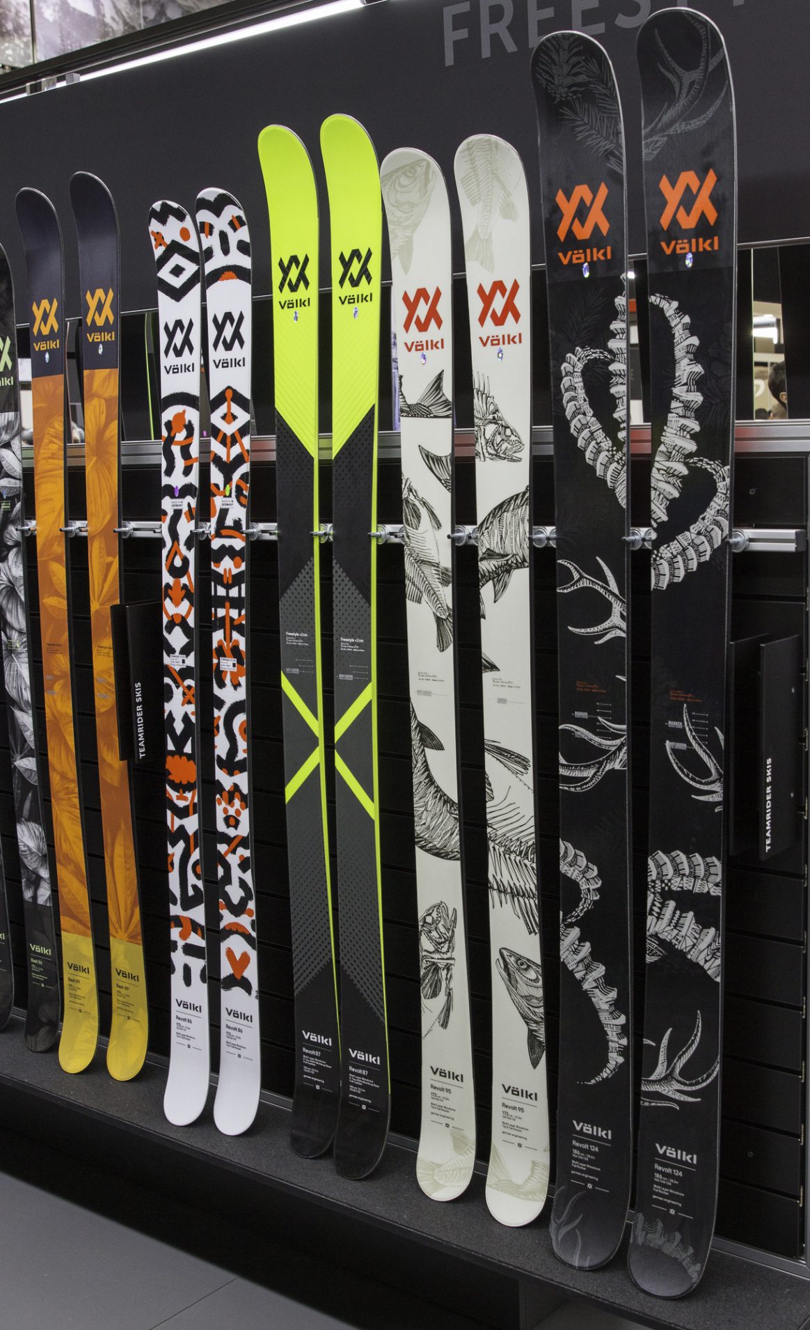 Volkl 2019 freestyle and backcountry freestyle skis