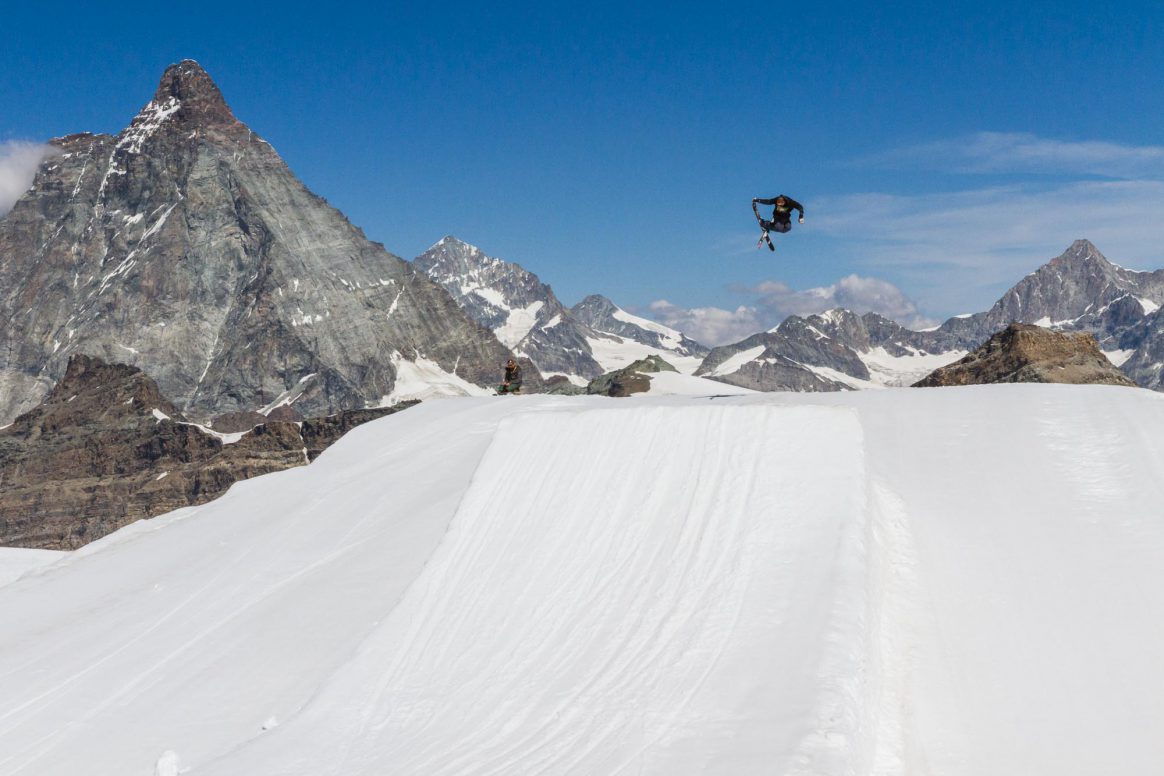 Andrew Anufriev, 360 Blunt, Snowpark Zermatt, Downdays, Ethan Stone