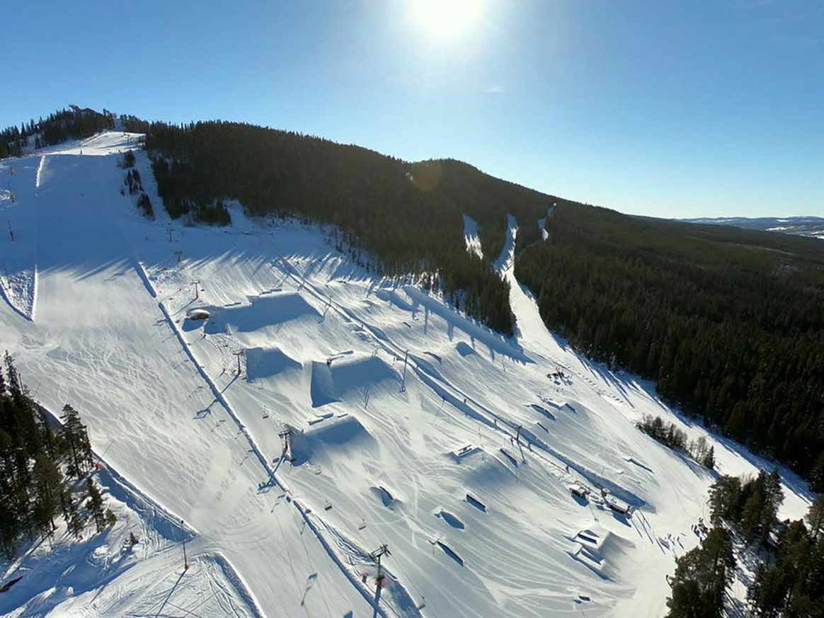 Kläppen Snowpark voted one of Europe's top 10 Snowparks