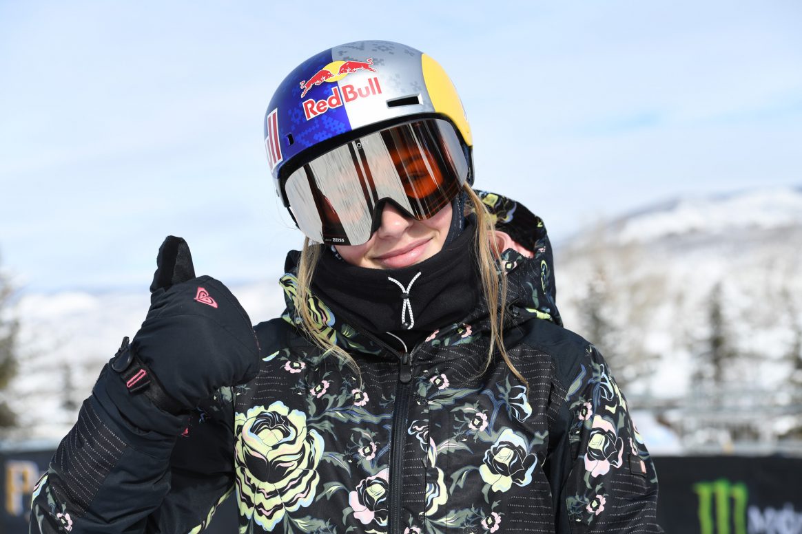 Aspen, CO - January 22, 2019 - Buttermilk Mountain: Kelly Sildaru competing in Women's Ski Big Air during X Games Aspen 2019 (Photo by Eric Lars Bakke / ESPN Images)