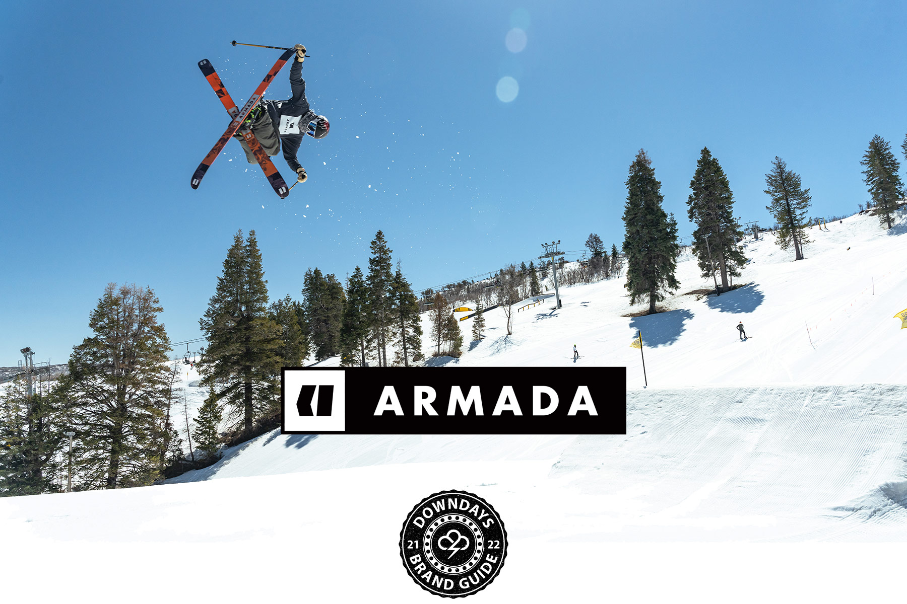 Armada Skis Desktop Header, Downdays 2021/2022 Brand Guide