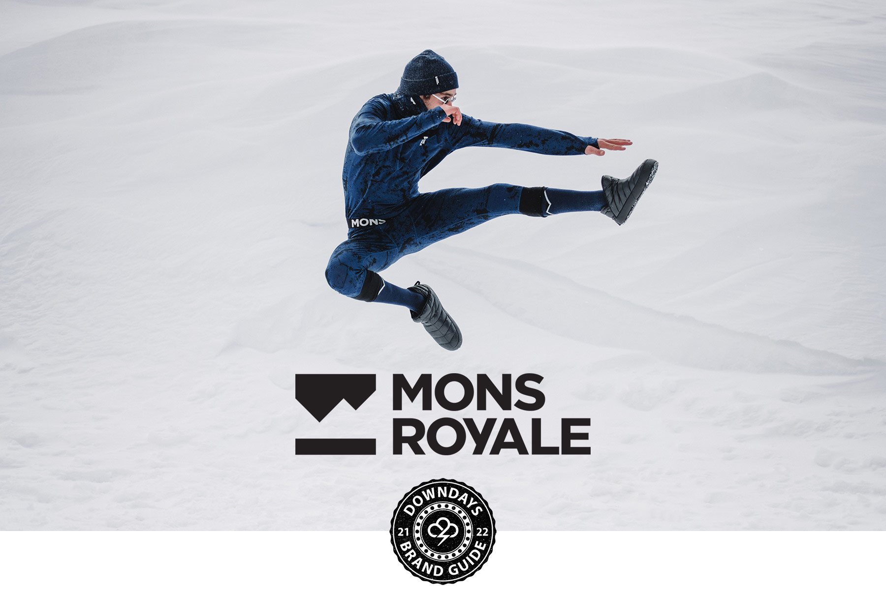 Mons Royale Desktop Header, Downdays 2021/2022 Brand Guide