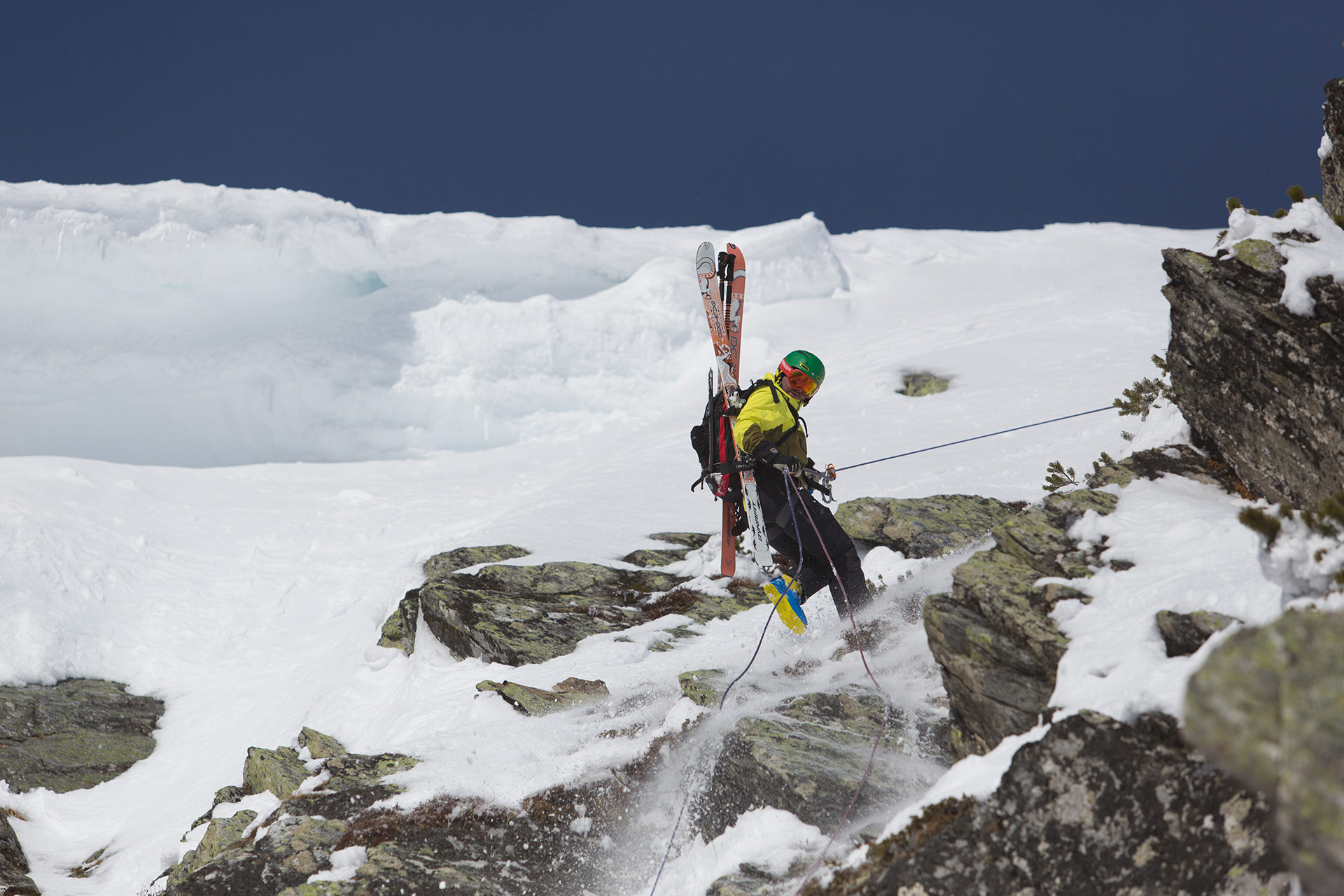 Ski mountaineering course at the Arc'Teryx Freeride Academy St. Anton