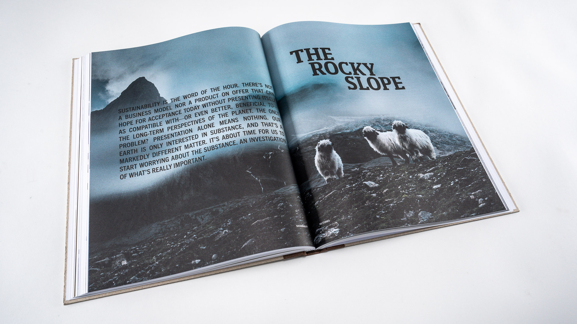 Sustainability feature in Downdays Ski Stories, Volume 3