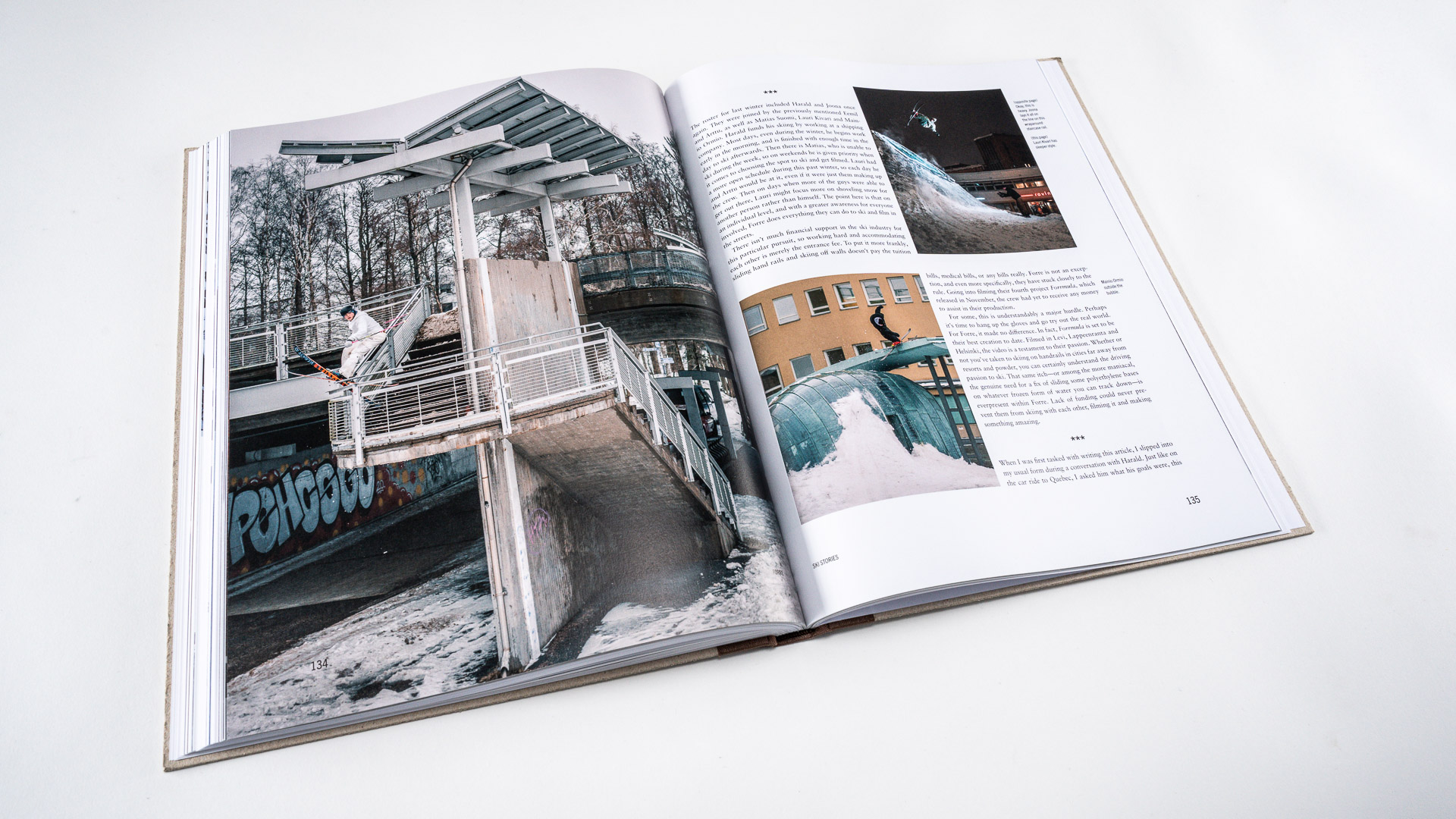 Forre crew feature in Ski Stories Volume 3