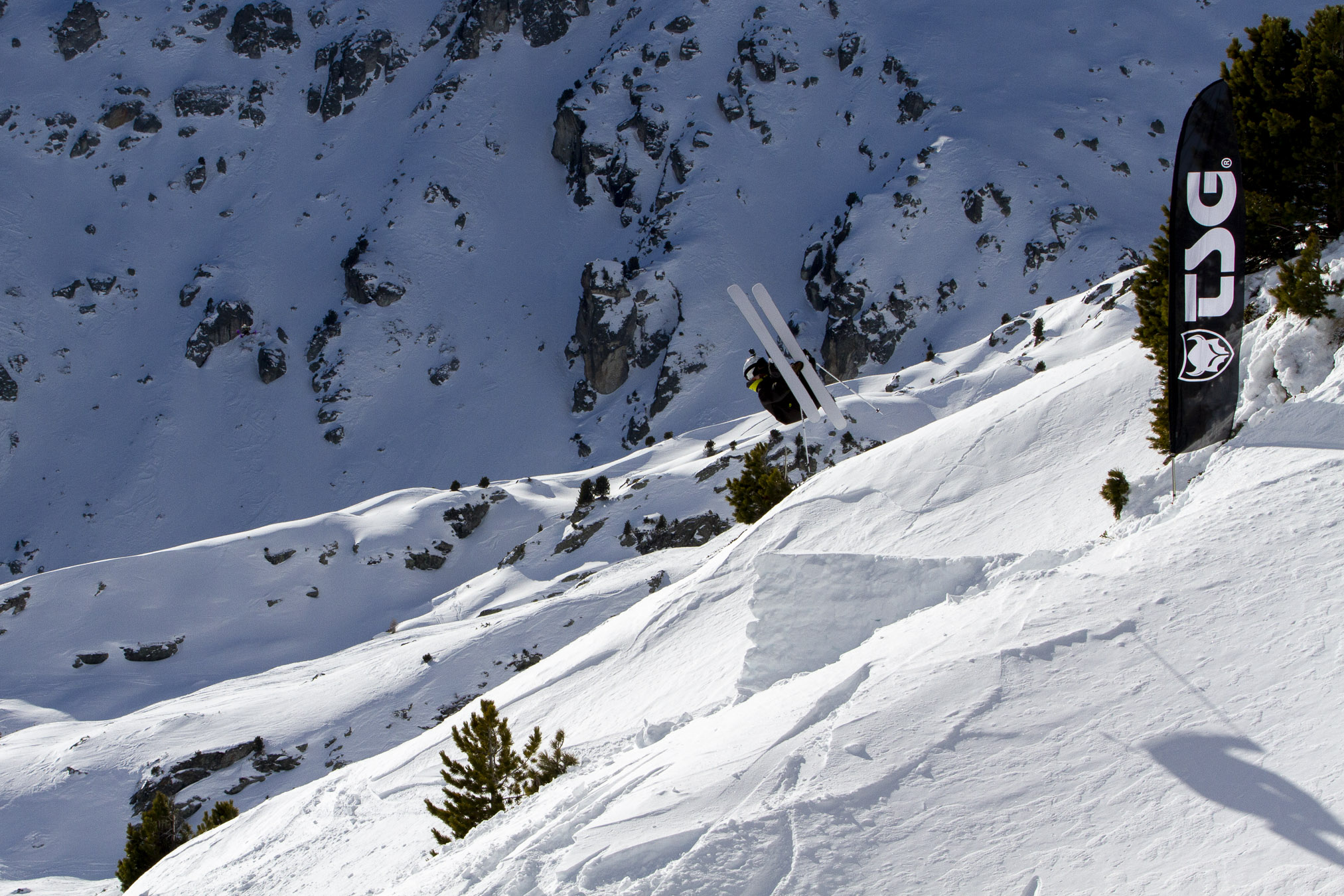 Tanner Hall at the 2022 Nendaz Backcountry Invitational