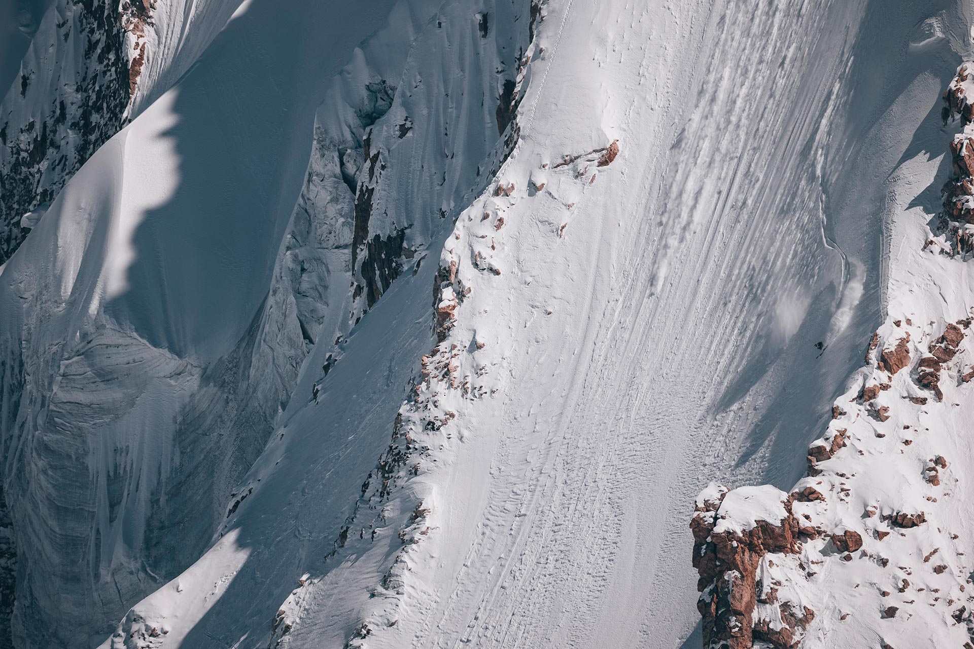 Jeremie Heitz skiing in Pakistan while filming La Liste: Everything or Nothing