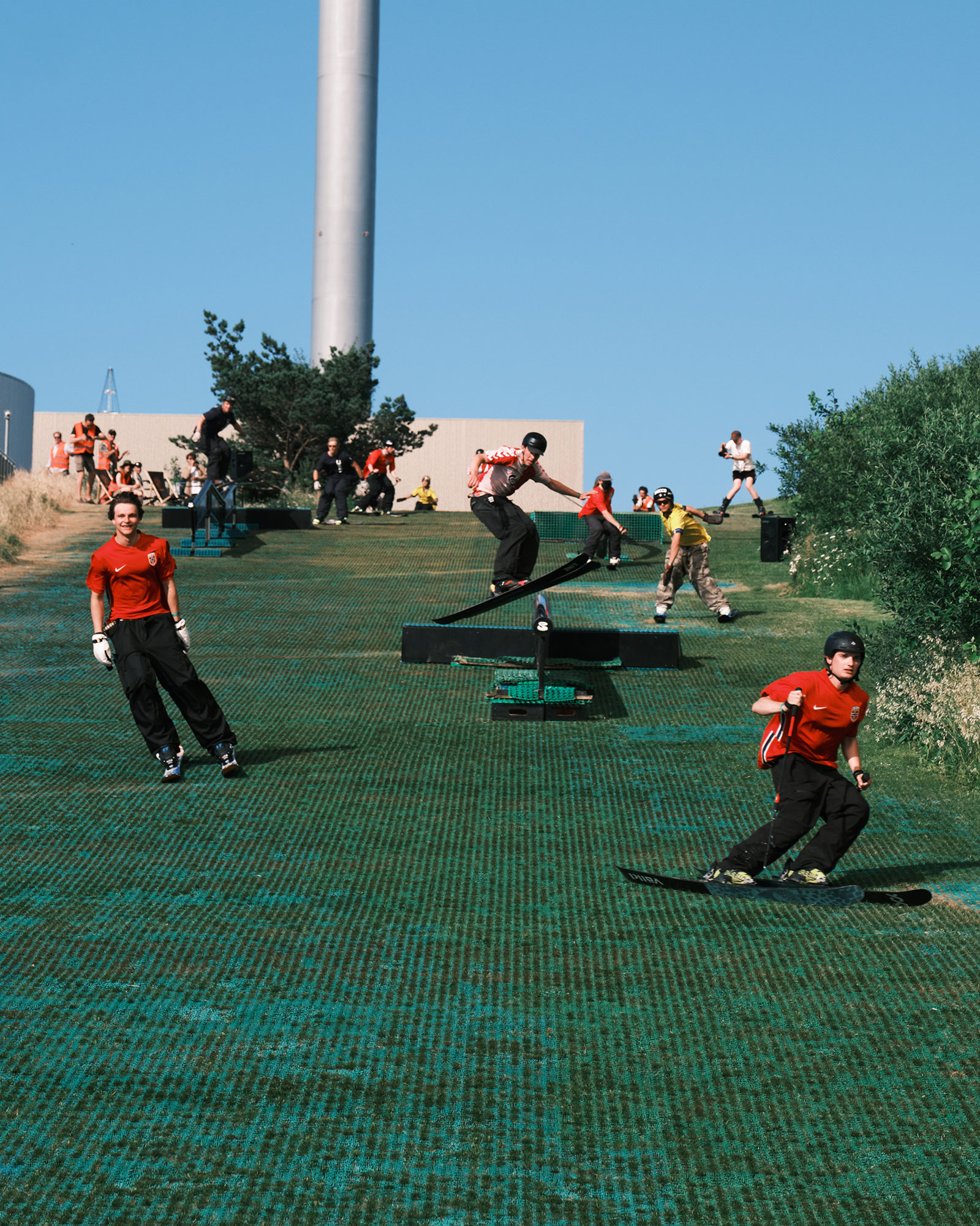 Scandinavian Team Battle at CopenHill dry slope, Copenhagen, Denmark