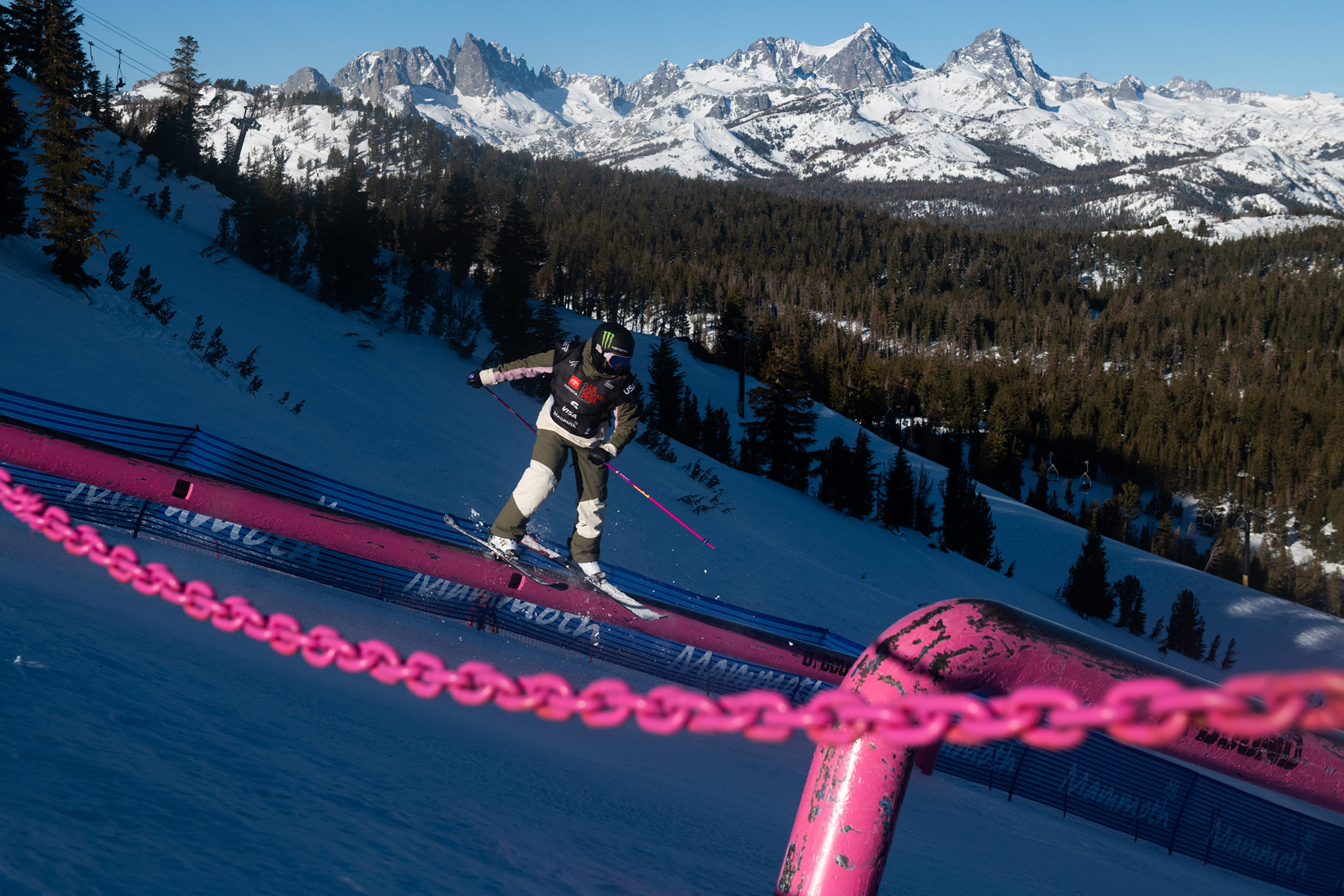 Maggie Voisin at the 2022 US Grand Prix in Mammoth Mountain, California