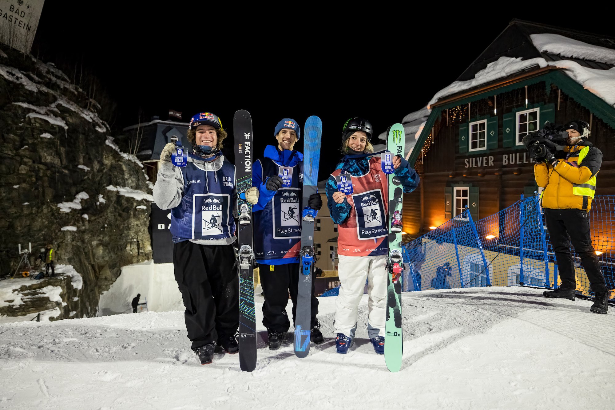 Matej Svancer, Jesper Tjäder and Sarah Höfflin
