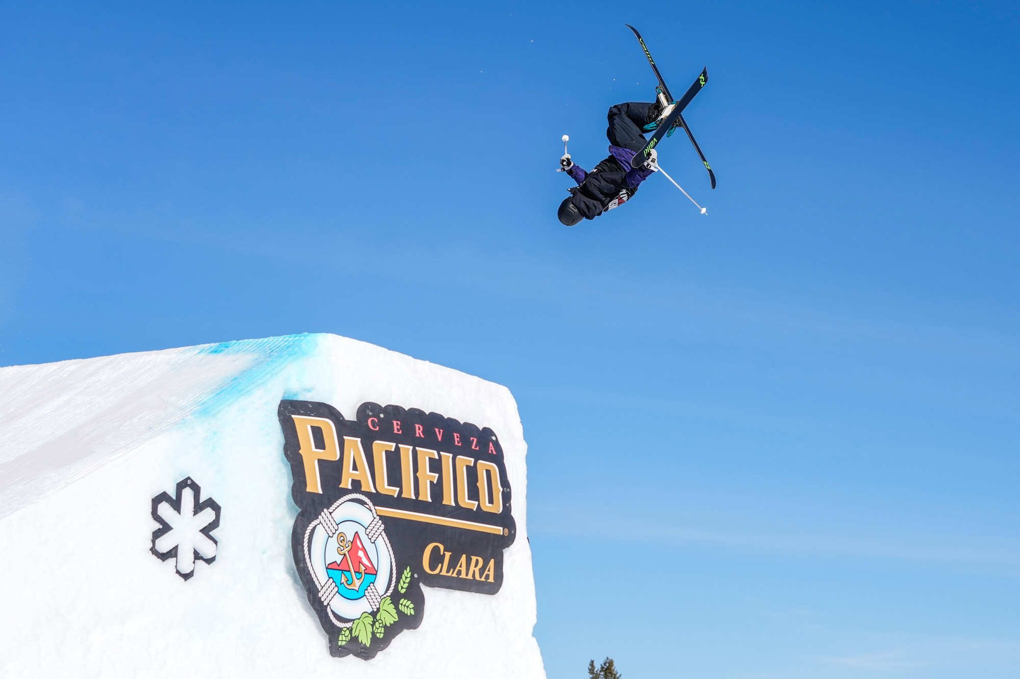 Kirsty Muir competes in slopestyle at the 2022 X Games in Aspen, Colorado
