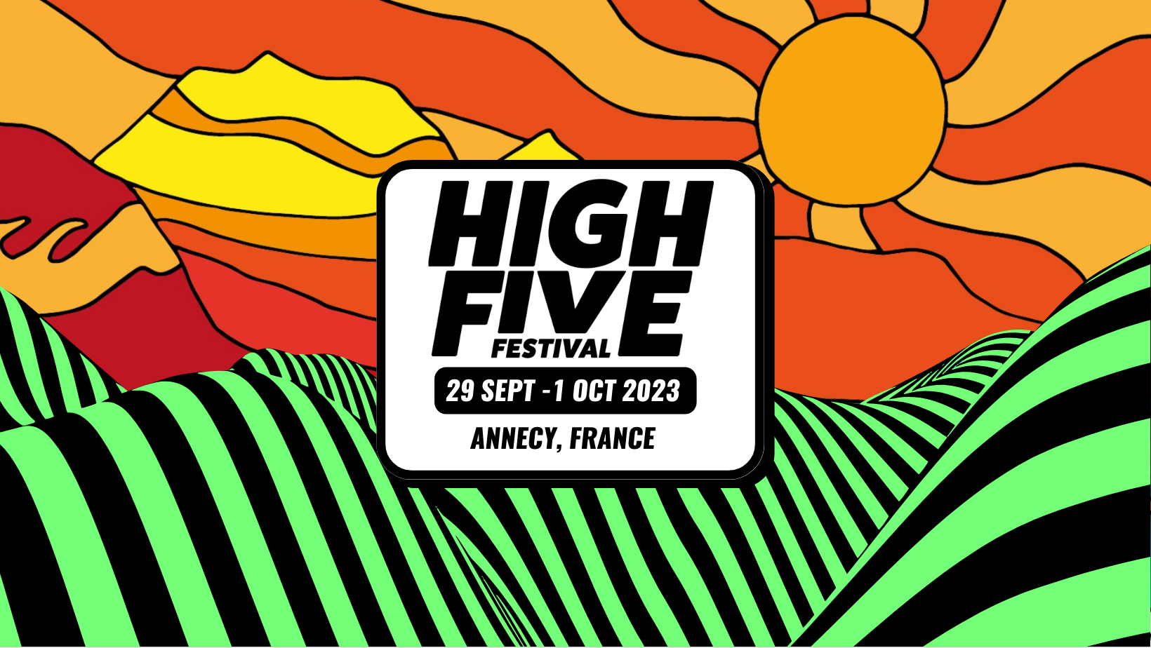 High Five Festival - Sept. 29 - Oct 1st. 2023 - High Five Festival