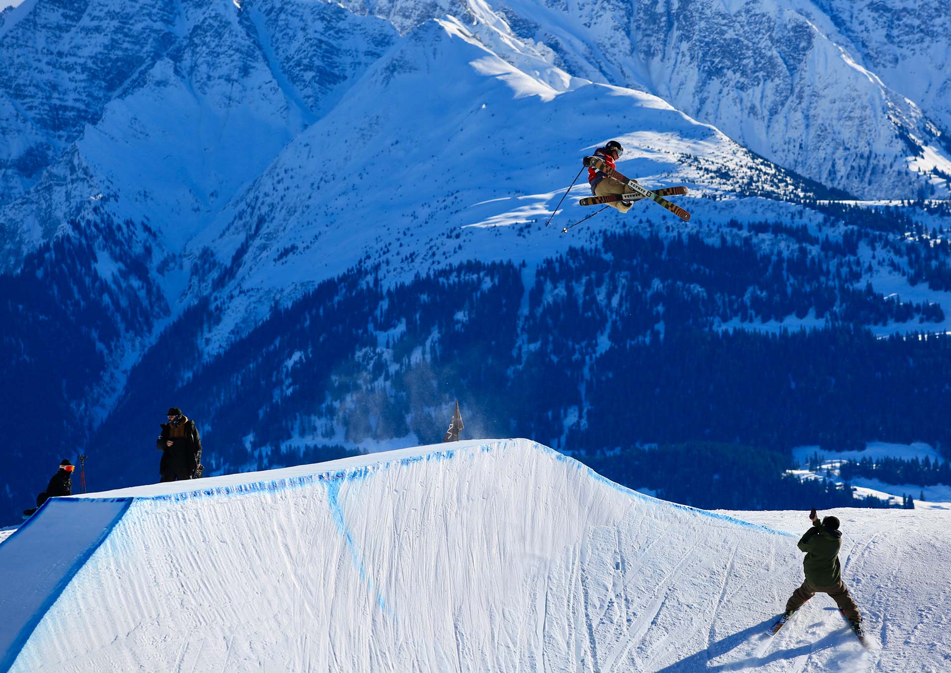 Slopestyle season gets underway at the 2024 Laax Open Downdays