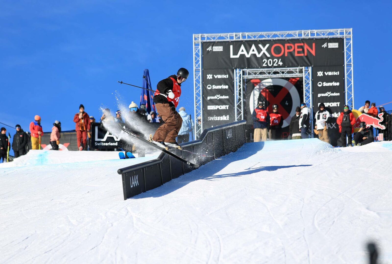 Slopestyle season gets underway at the 2024 Laax Open Downdays